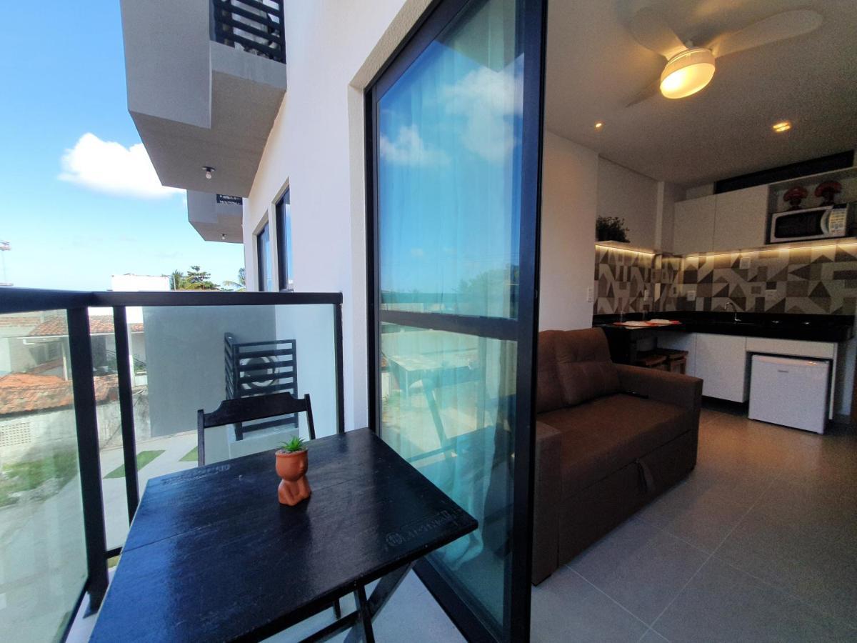 Flat Mobiliado A 15 M Da Praia 伊波茹卡 外观 照片