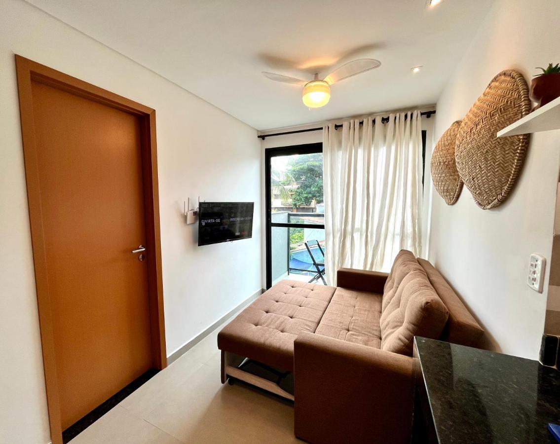 Flat Mobiliado A 15 M Da Praia 伊波茹卡 外观 照片